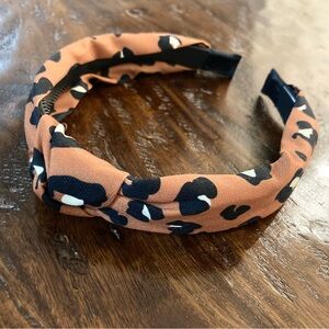Girls Leopard Print Headband